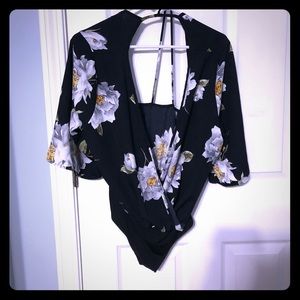 Floral bodysuit